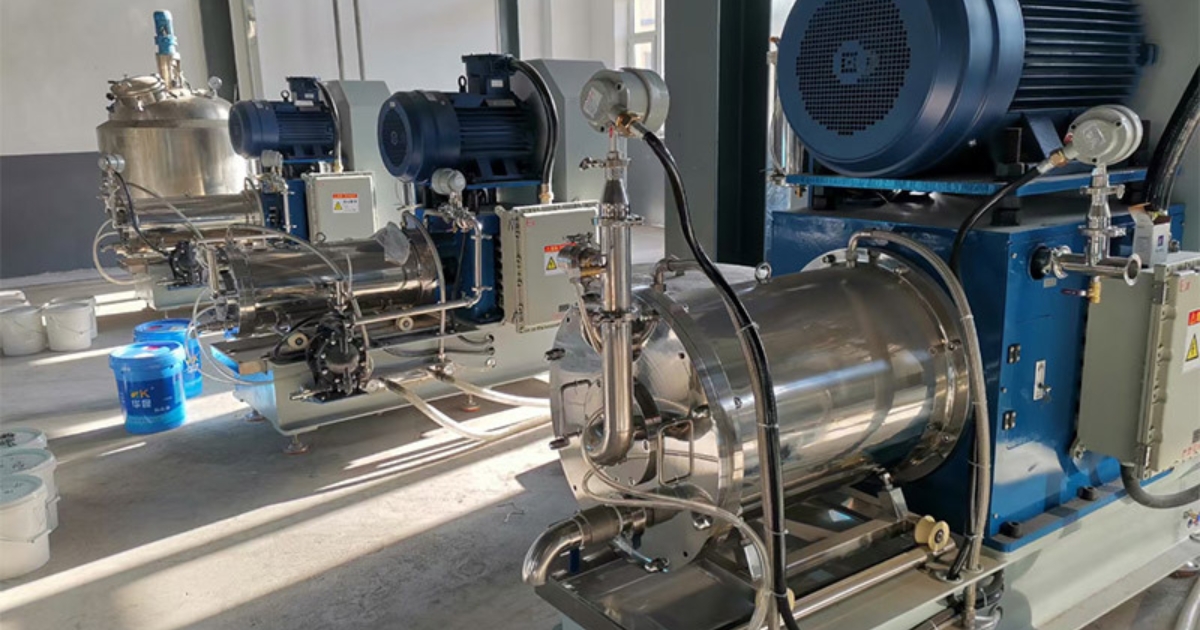 flexo ink bead dyno mill